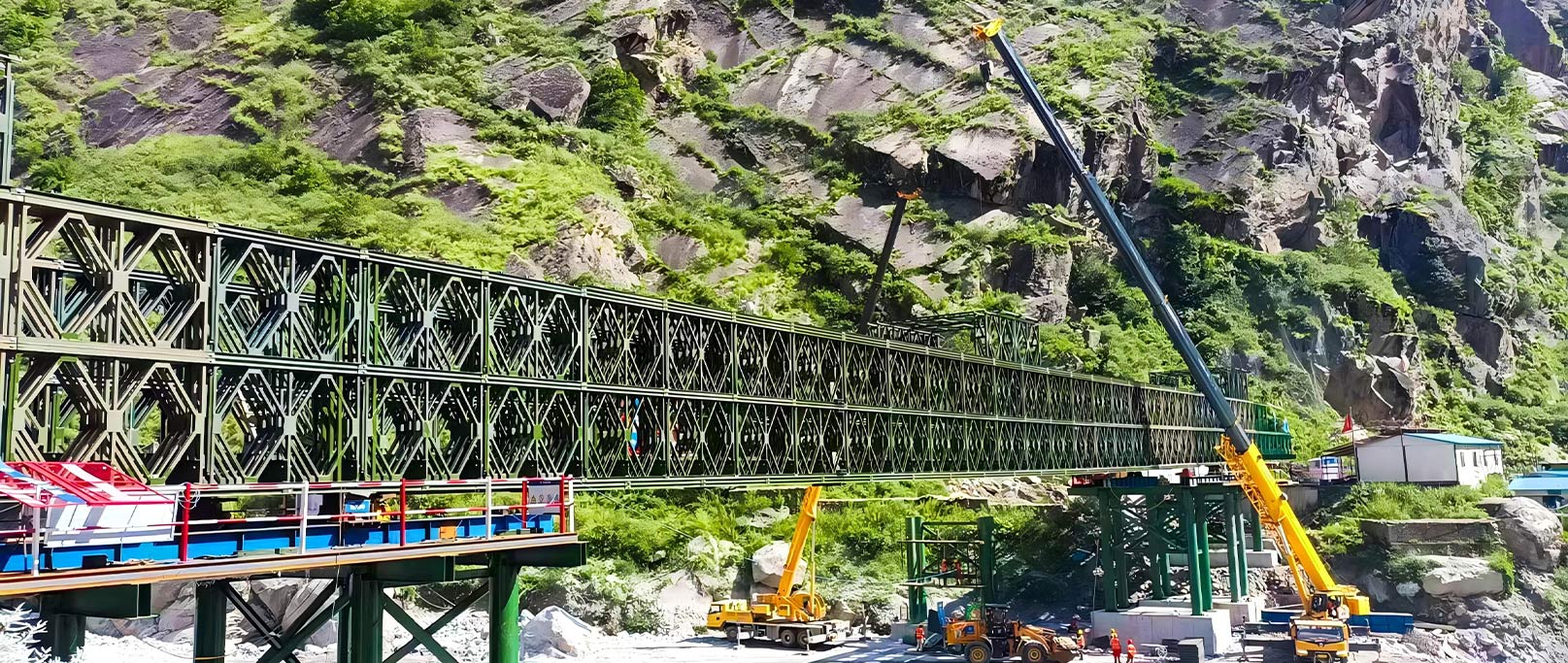 Podul Jilong Port Lifeline din Nepal