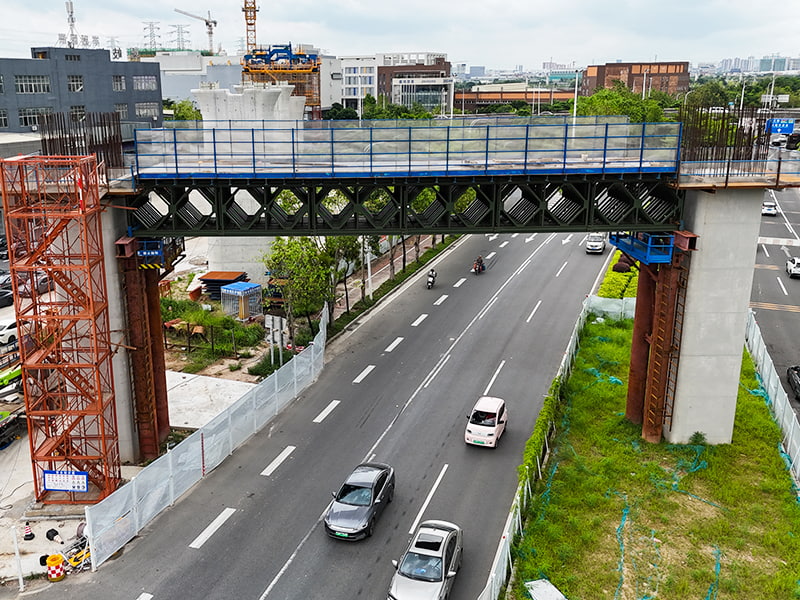 Suport de construcție Super Bailey a căii ferate de sarcină grea cu deschidere mare